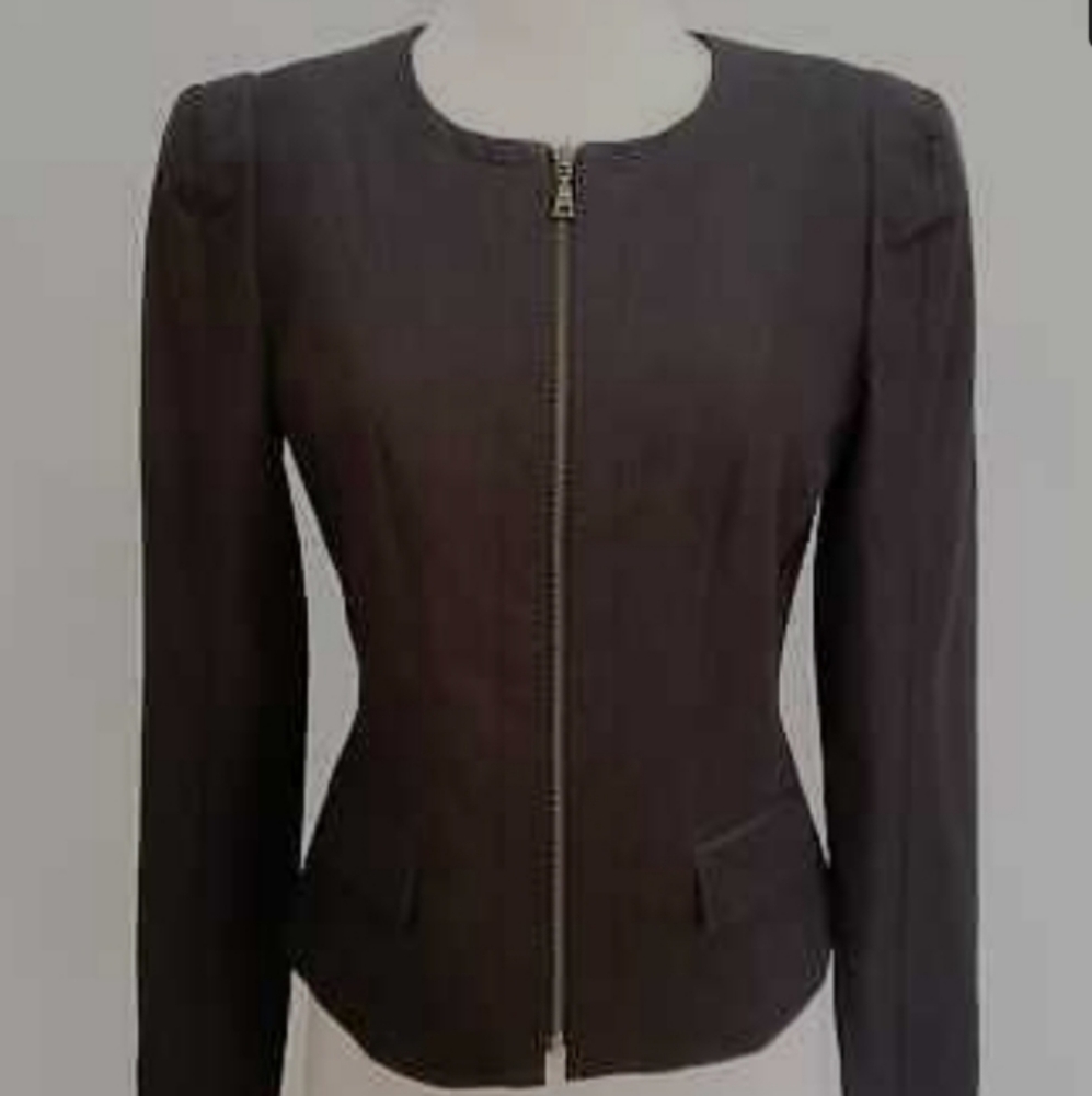 Tahari "EVON" Black Tailored Blazer